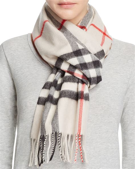 burberry 100 cashmere scarf price|Burberry check cashmere scarf sale.